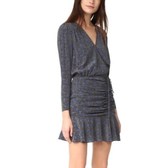 Veronica Beard Ruched Lou Lou Dress